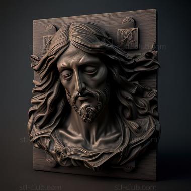 3D model st jesus (STL)